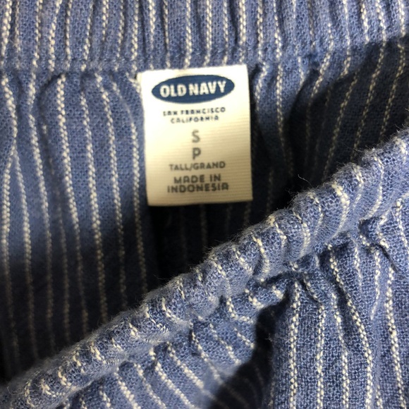 Linen Blend Dress Off the Shoulder Strapless Old Navy szS-M - Picture 3 of 4